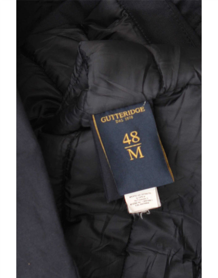 Gutteridge Abrigo acolchado con capucha para hombre IT 48 Poliéster azul marino medio