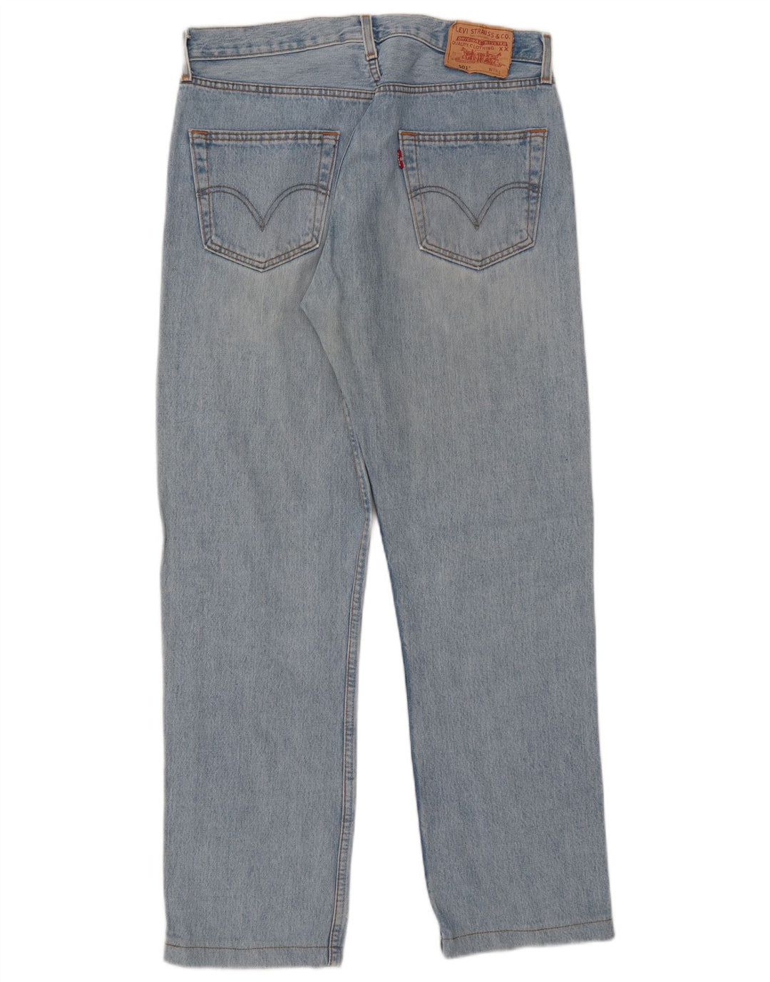 Levi's Vaqueros rectos 501 para hombre W34 L36 Algodón azul