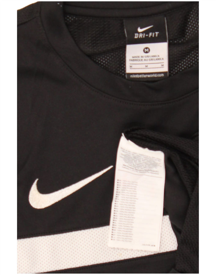 Camiseta Nike Hombre Top Medium Negro Colorblock Poliéster