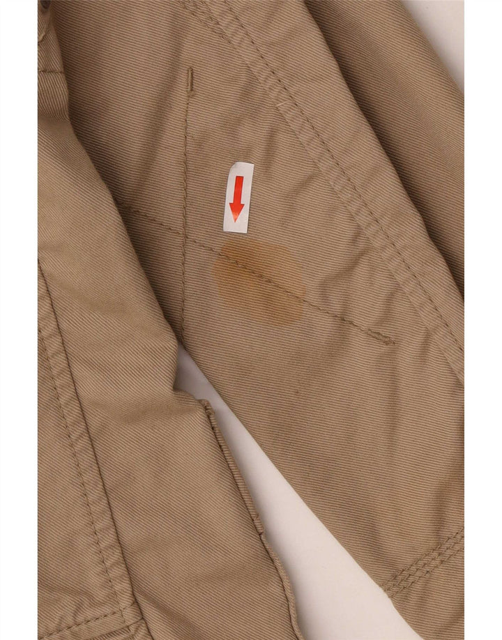 Murphy & Nye Chaqueta utilitaria para hombre UK 40 Large Beige Cotton