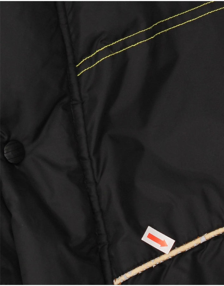 DIADORA Mens Ski Jacket UK 44 2XL Black Polyamide Vintage Diadora and Second-Hand Diadora from Messina Hembry 
