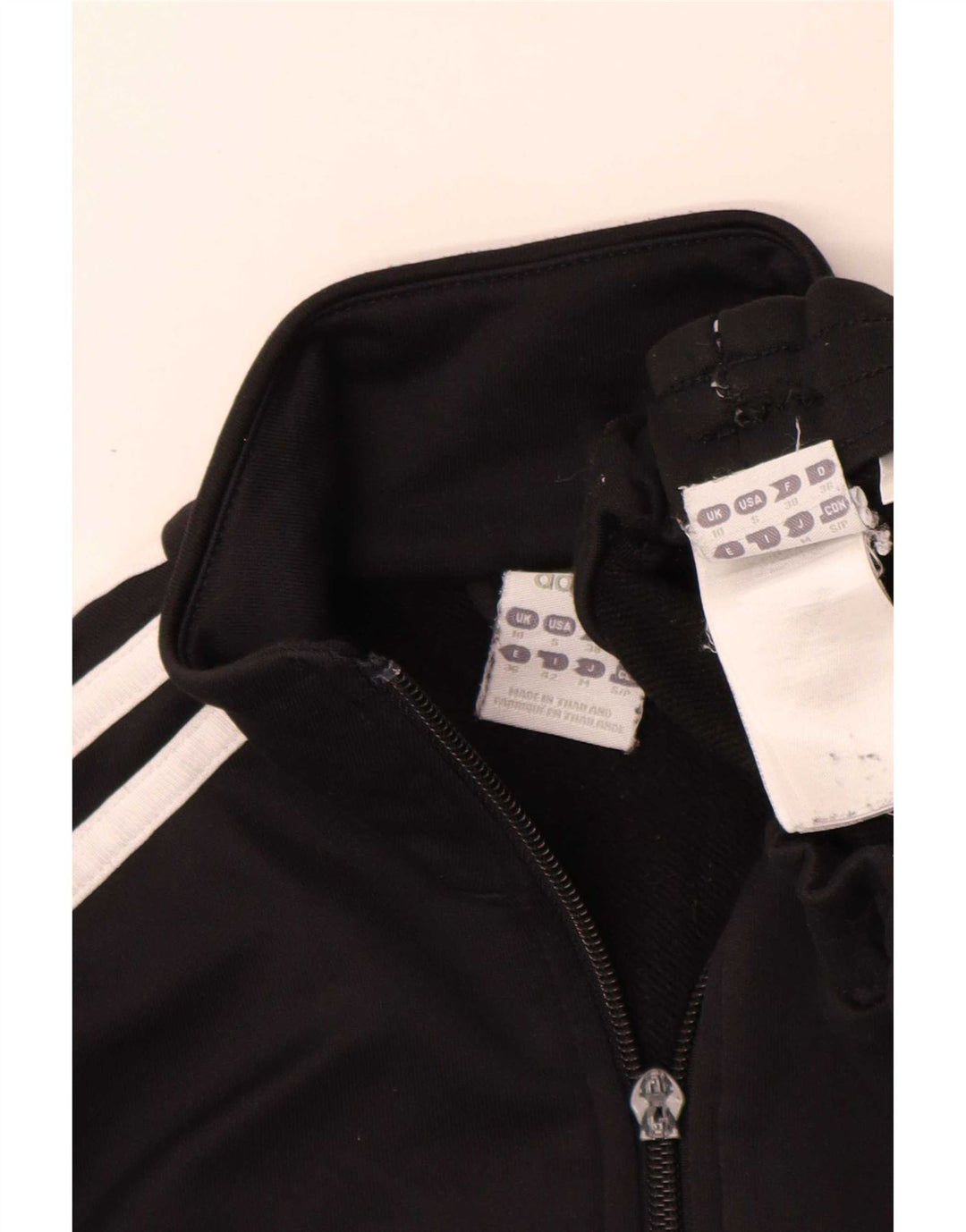 Adidas Chándal completo para mujer UK 10 Pequeño Poliéster negro