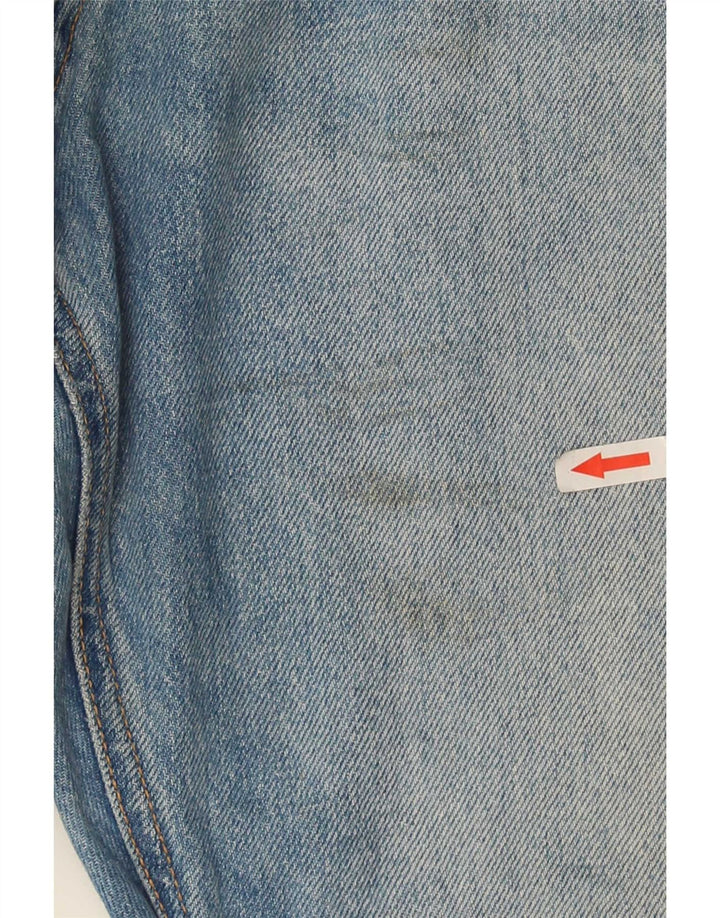 Jack & Jones Vaqueros ajustados desgastados para hombre W36 L28 Algodón azul