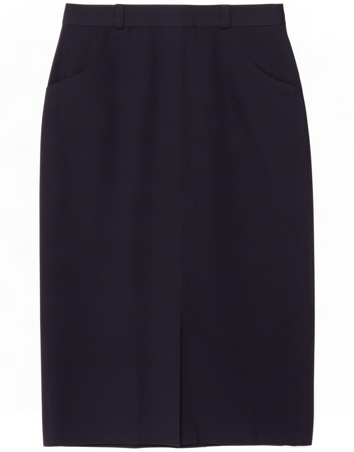 Falda midi Jobis para mujer IT 42 Medium W30 Azul marino Poliéster