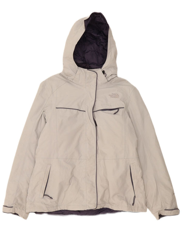 The North Face Chaqueta cortavientos con capucha Hyvent para mujer UK 40 XL Nylon gris