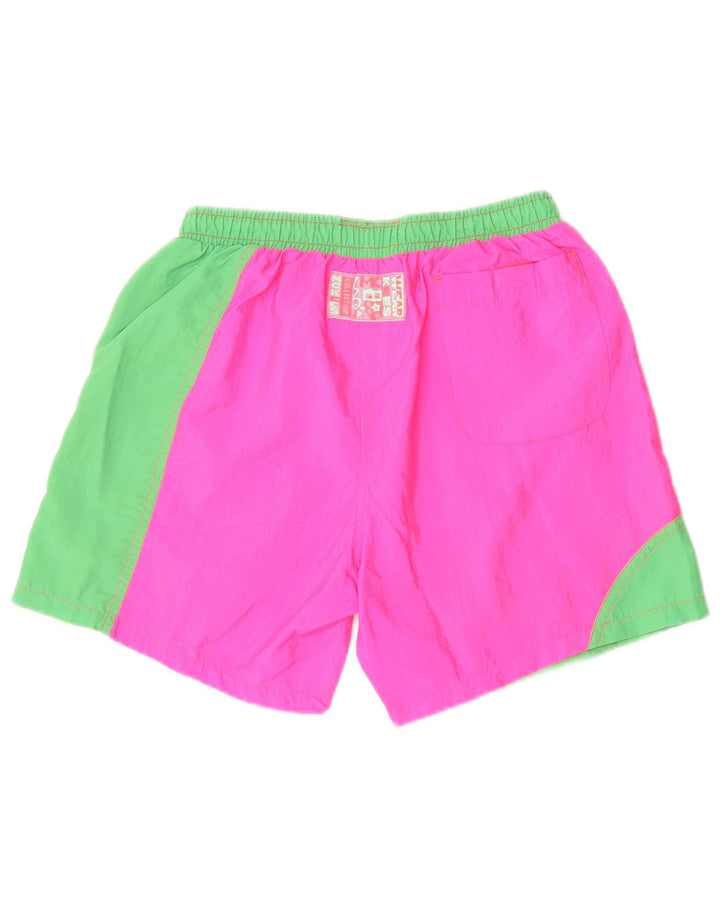 MC Kee's Bañador gráfico para hombre IT 48 Medium Pink Colourblock