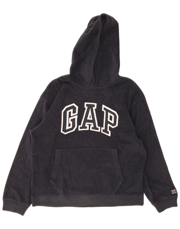 Gap Jersey de forro polar con capucha para niños 13-14 años 2XL Azul marino