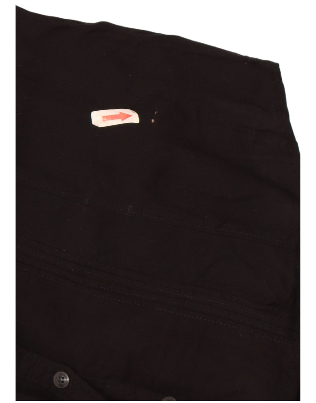 Guess Blusa Camisa Mujer UK 44 Grande Negro