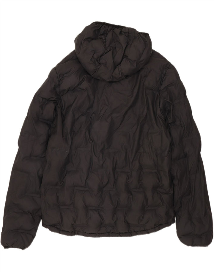 Superdry Chaqueta acolchada con capucha para hombre UK 40 Large Poliéster negro