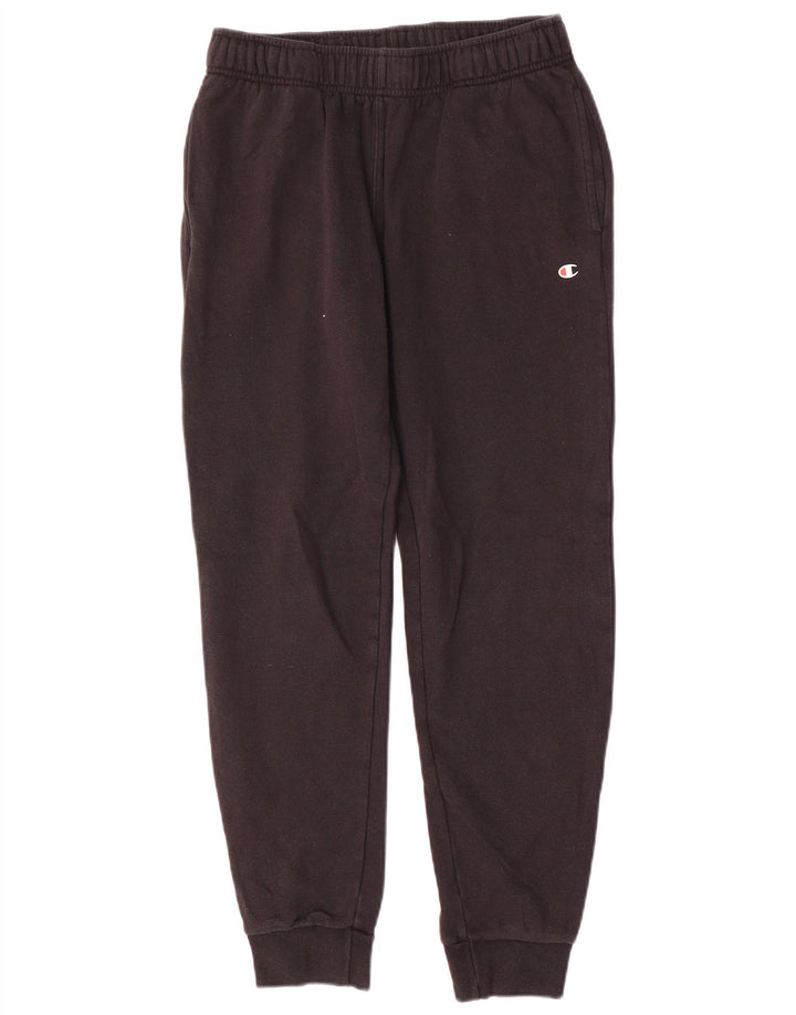 Champion Pantalones De Chándal Para Hombre Joggers Small Negro Algodón