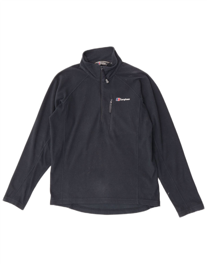 Berghaus Jersey De Forro Polar Con Cremallera Para Hombre Pequeño Poliéster Azul Marino