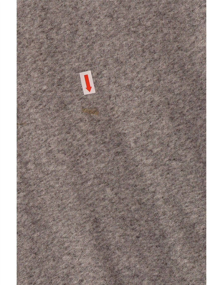 Levi's Sudadera gráfica para mujer Jumper UK 14 Algodón gris medio