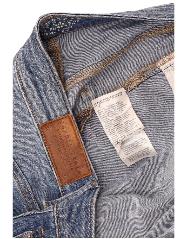 Falda Vaquera Esprit W34 Grande De Algodón Azul