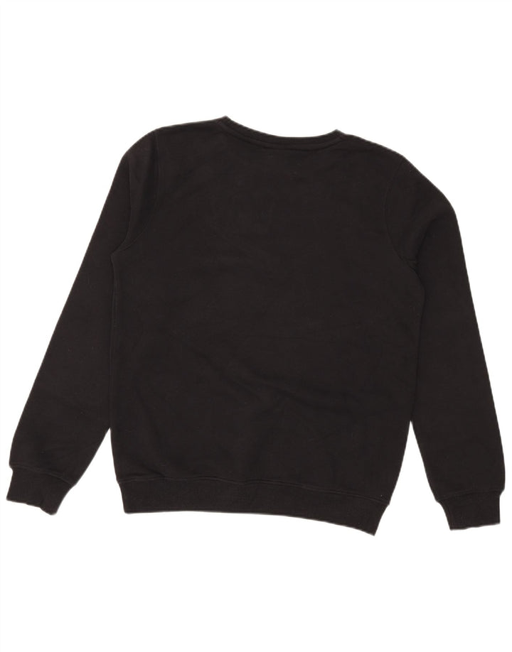 Ellesse - Sudadera extragrande con gráfico para mujer, talla 40, talla M, color negro