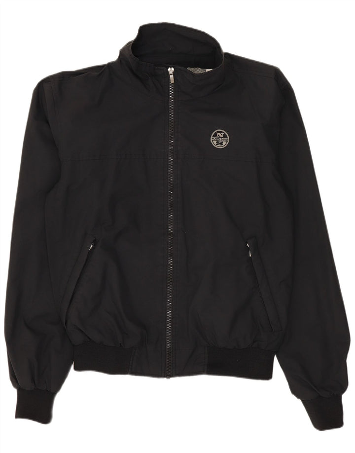 North Sails Chaqueta Bomber para Hombre UK 36 Small Azul Marino Nylon