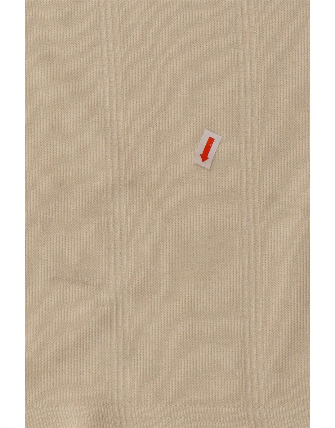 ADIDAS Camiseta Hombre Top UK 40/42 Medio Beige Algodón