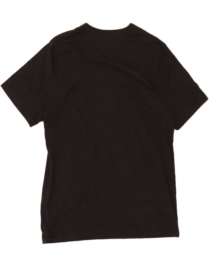 HUGO BOSS Mens T-Shirt Top Large Black Cotton Vintage Hugo Boss and Second-Hand Hugo Boss from Messina Hembry 