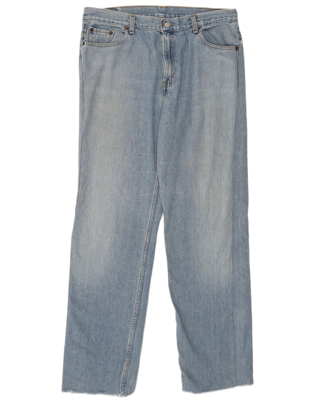 LEVI'S Jeans sueltos de cintura baja 577 para mujer US 16 2XL W38 L33 Algodón azul