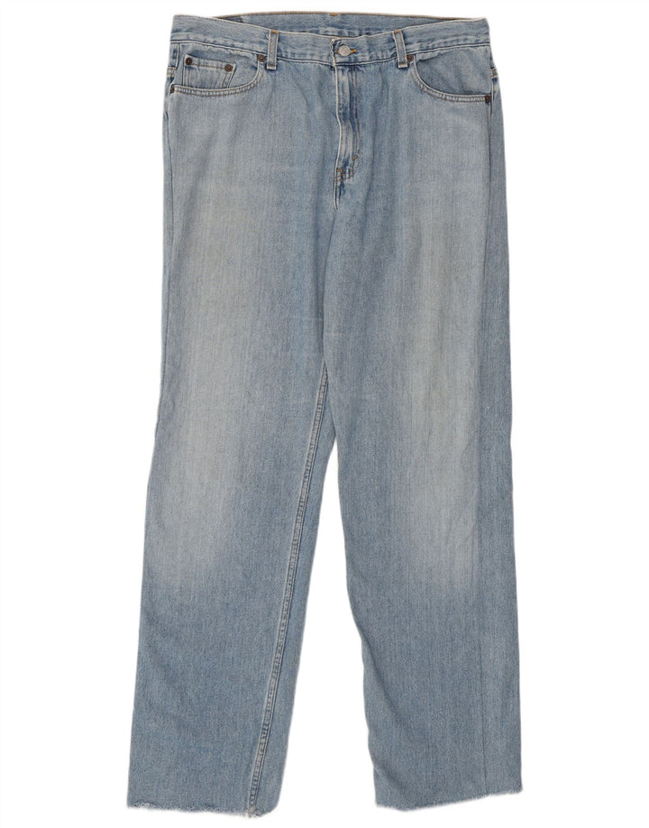 LEVI'S Jeans sueltos de cintura baja 577 para mujer US 16 2XL W38 L33 Algodón azul