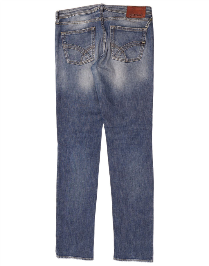 Vaqueros ajustados para hombre Gas W33 L34 Algodón azul
