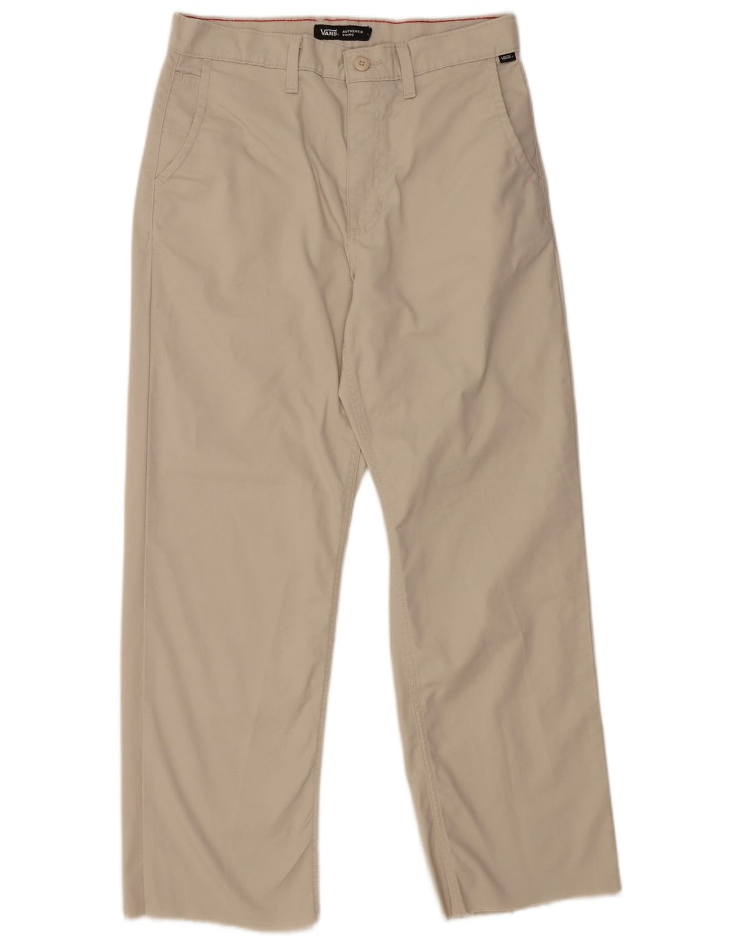 Pantalón chino holgado de hombre Vans W30 L29 Poliéster beige