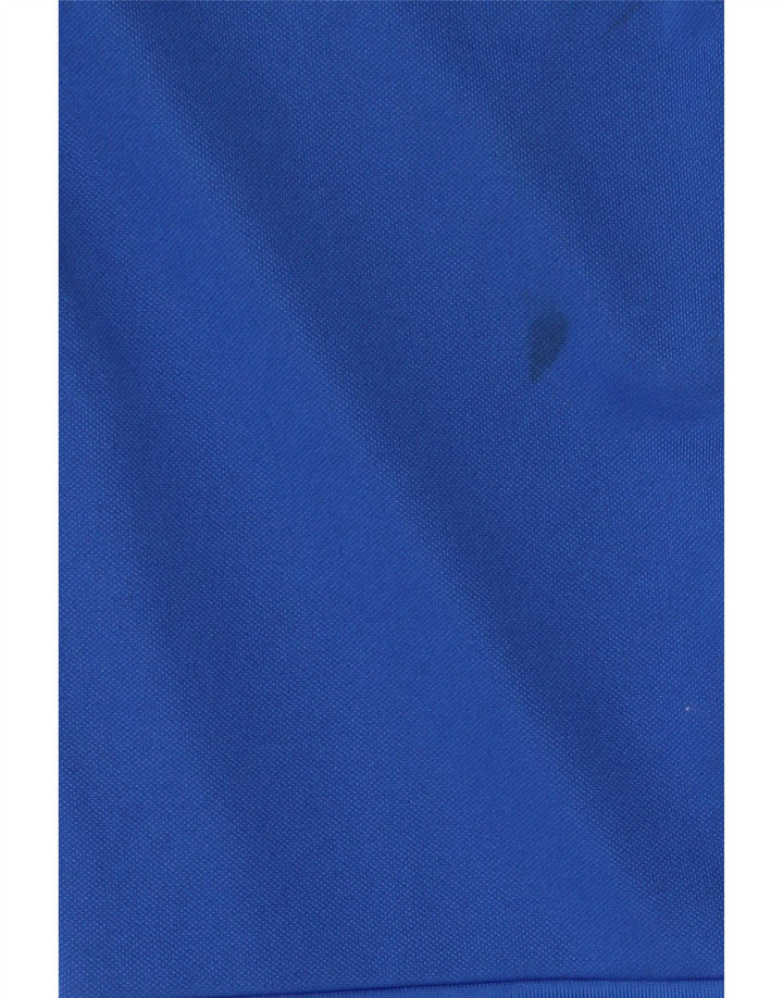 ADIDAS Mujer Climalite Chándal Pantalones UK 10 Pequeño Azul Poliéster