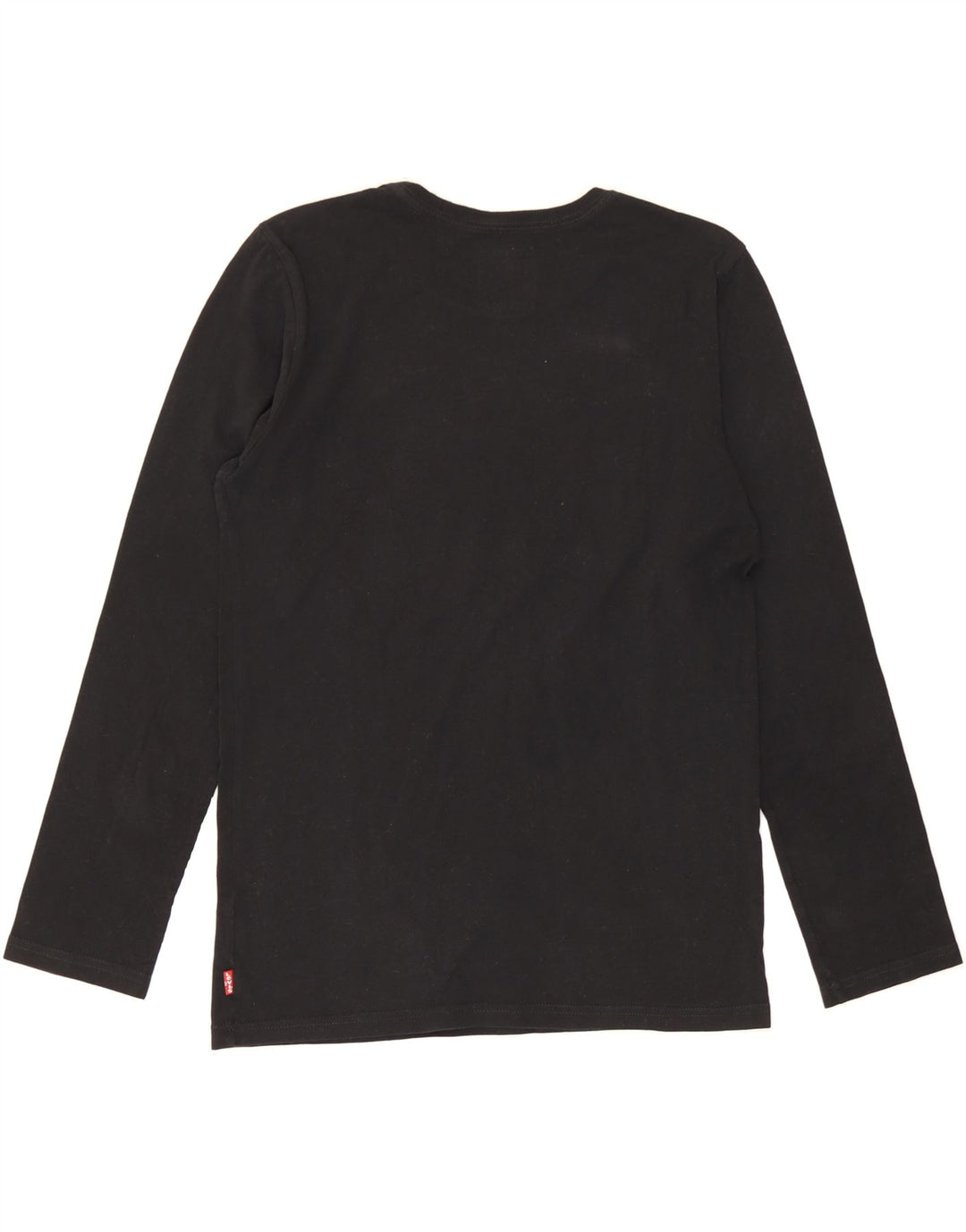 LEVI'S Boys Graphic Top Long Sleeve 15-16 Years Black Cotton Vintage Levi's and Second-Hand Levi's from Messina Hembry 
