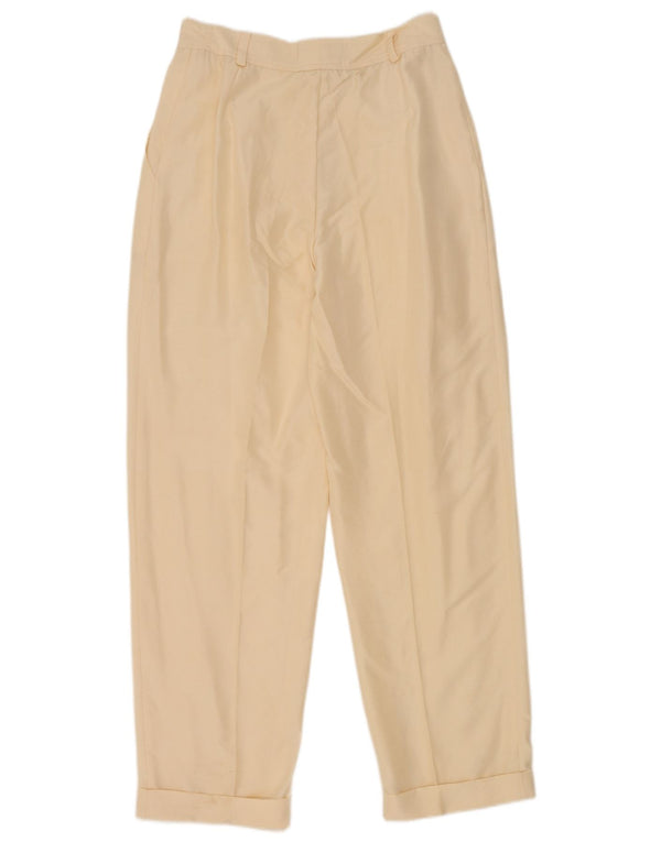 Rosanna Manzoni Pantalones casuales para mujer IT 44 Medium W26 L28 Beige