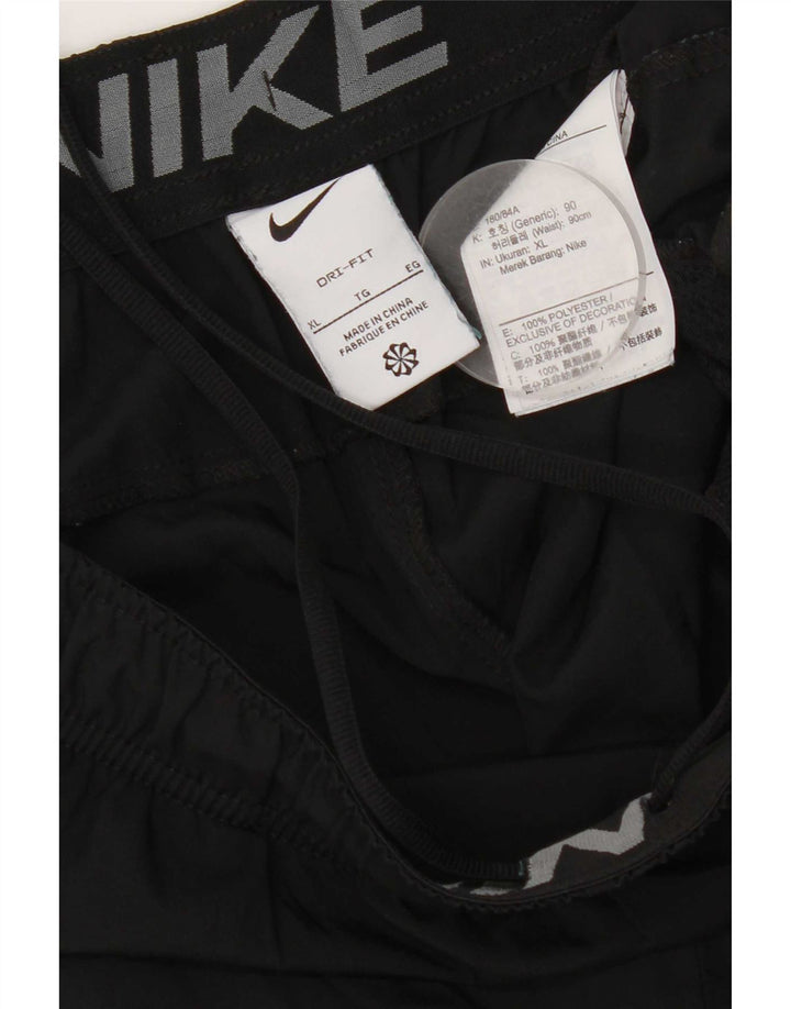 Pantalones cortos deportivos Nike para hombre XL Poliéster negro