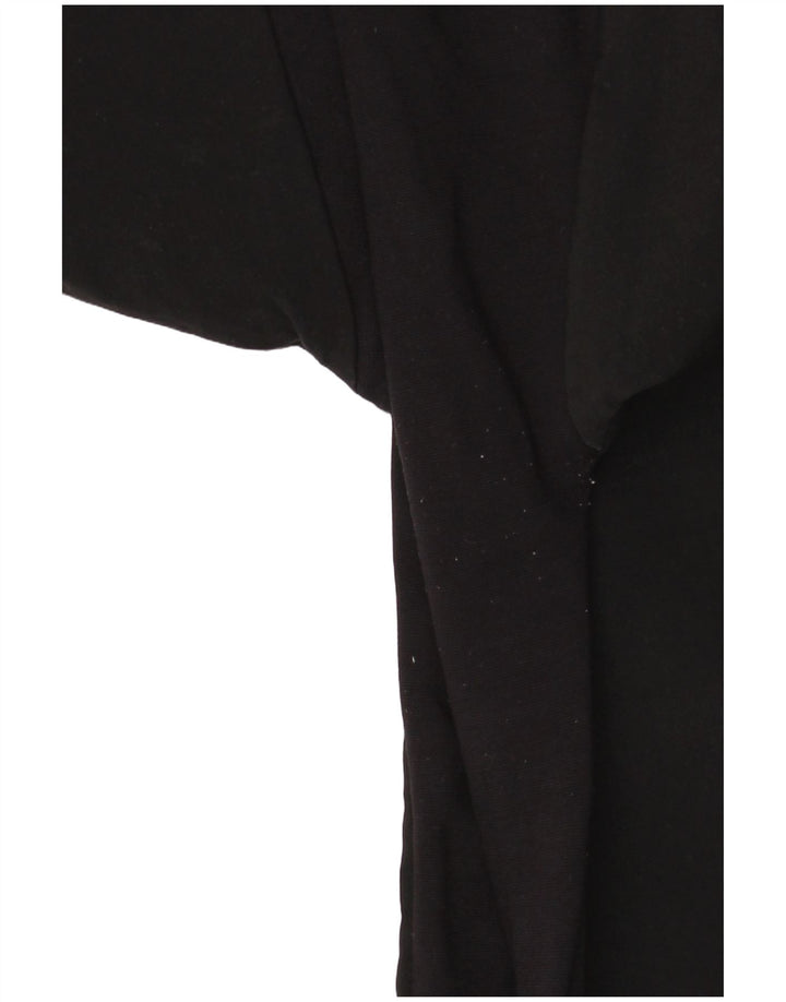 Adidas - Chándal con cremallera y cuello para hombre, talla grande, poliéster negro