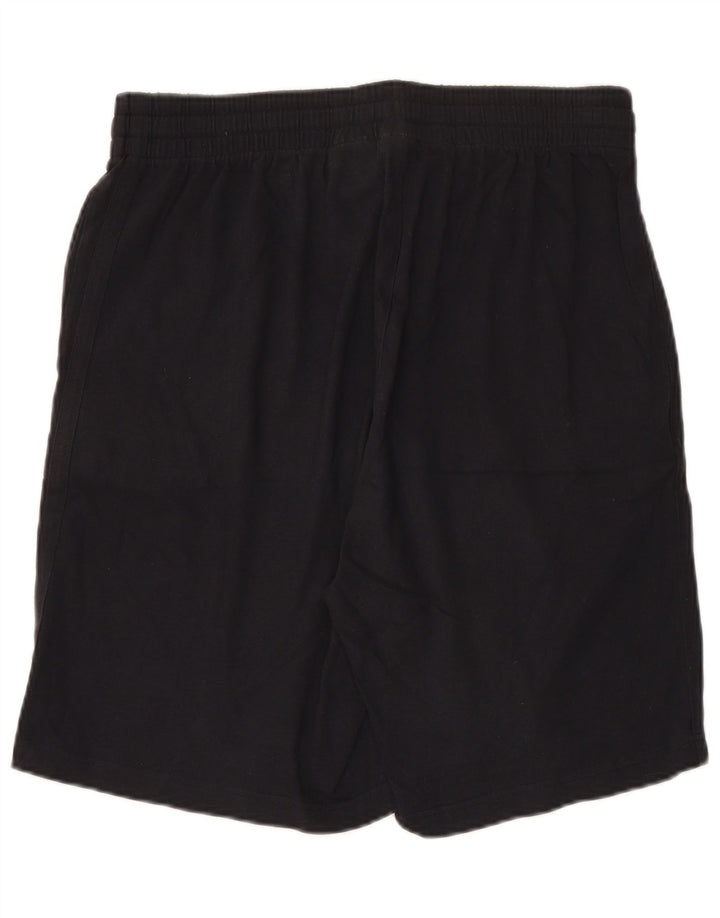 Nike Pantalones cortos deportivos para hombre XL Algodón negro
