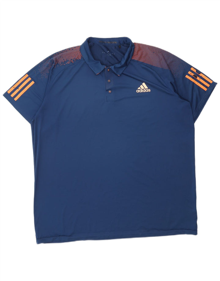 ADIDAS Polo Climacool para hombre XL Azul