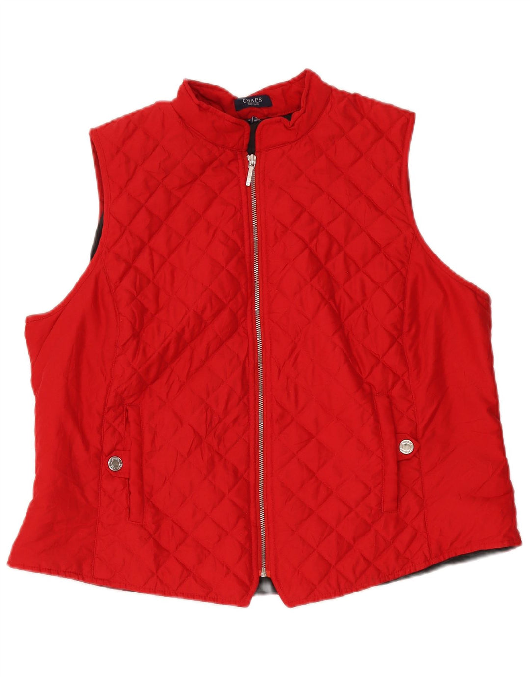 Chaps Chaleco acolchado para mujer UK 18 XL Rojo