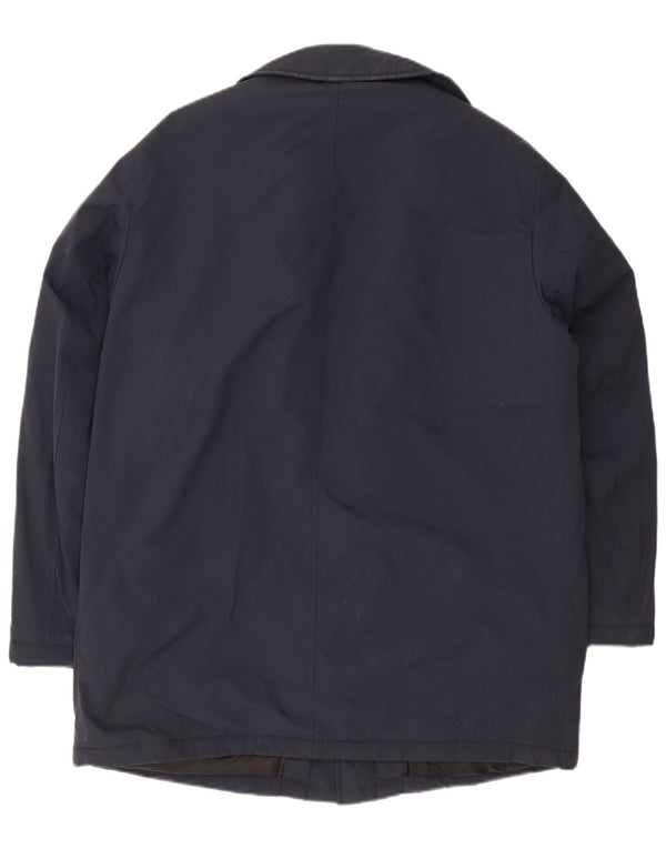 Geox Hombre Respira Utility Jacket IT 52 XL Poliamida Azul Marino