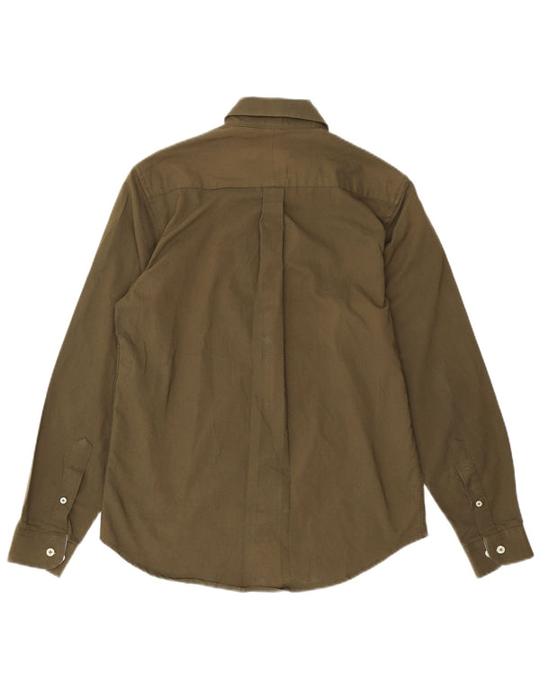 Camisa Ralph Lauren Hombre Pequeña Caqui