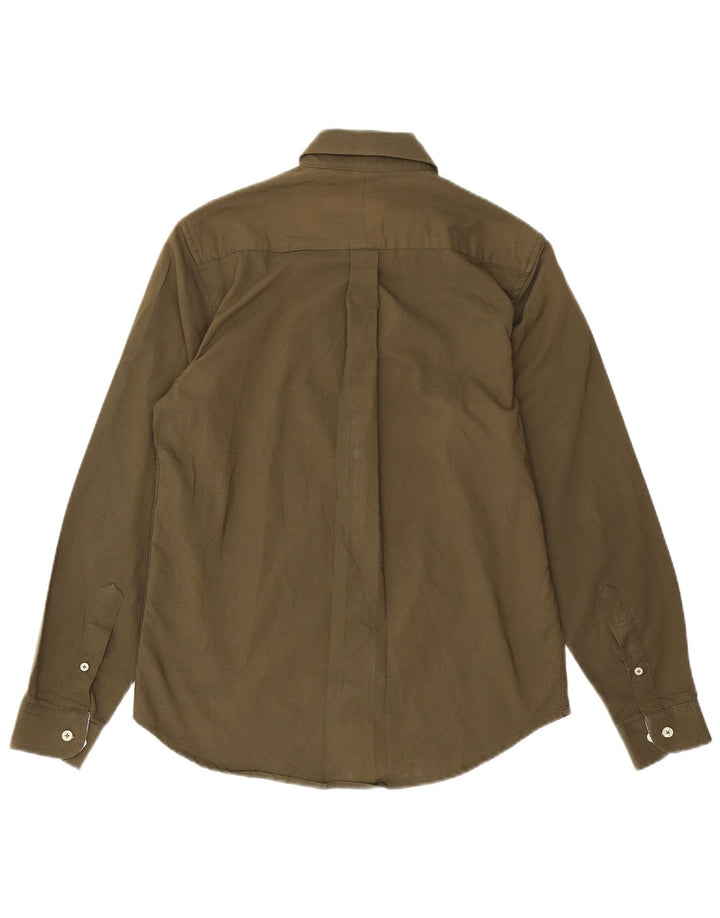 Camisa Ralph Lauren Hombre Pequeña Caqui