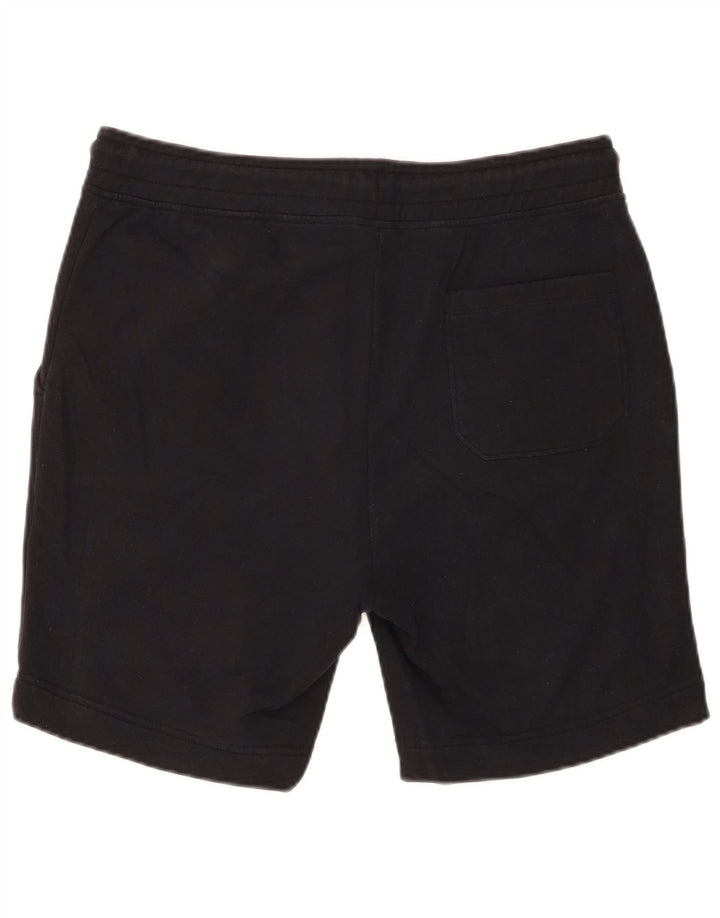 Hugo Boss Hombre Shorts Deportivos Grande Algodón Negro