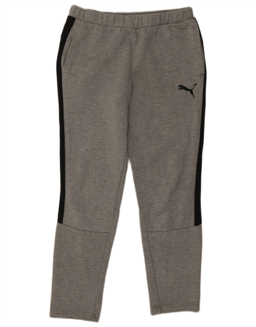 Pantalones De Chándal Puma Gris Medio De Algodón Color Block