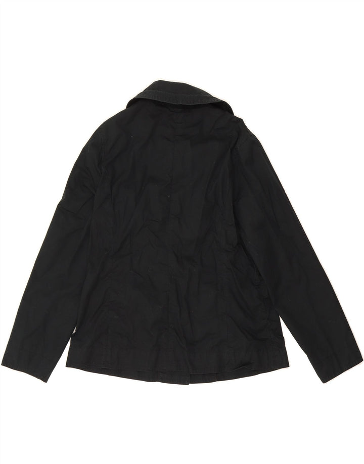 MARKS & SPENCER Womens Jacket UK 14 Large Black Vintage Marks & Spencer and Second-Hand Marks & Spencer from Messina Hembry 