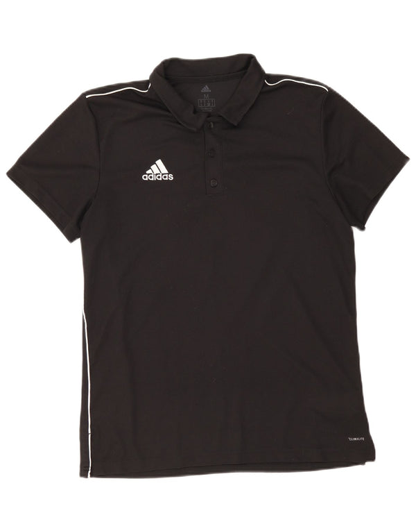Adidas Mens Climalite Polo Polo Medio Negro Poliéster