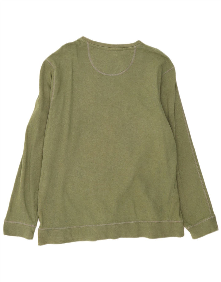 Marks & Spencer Hombre Sudadera Jumper XL Caqui Algodón