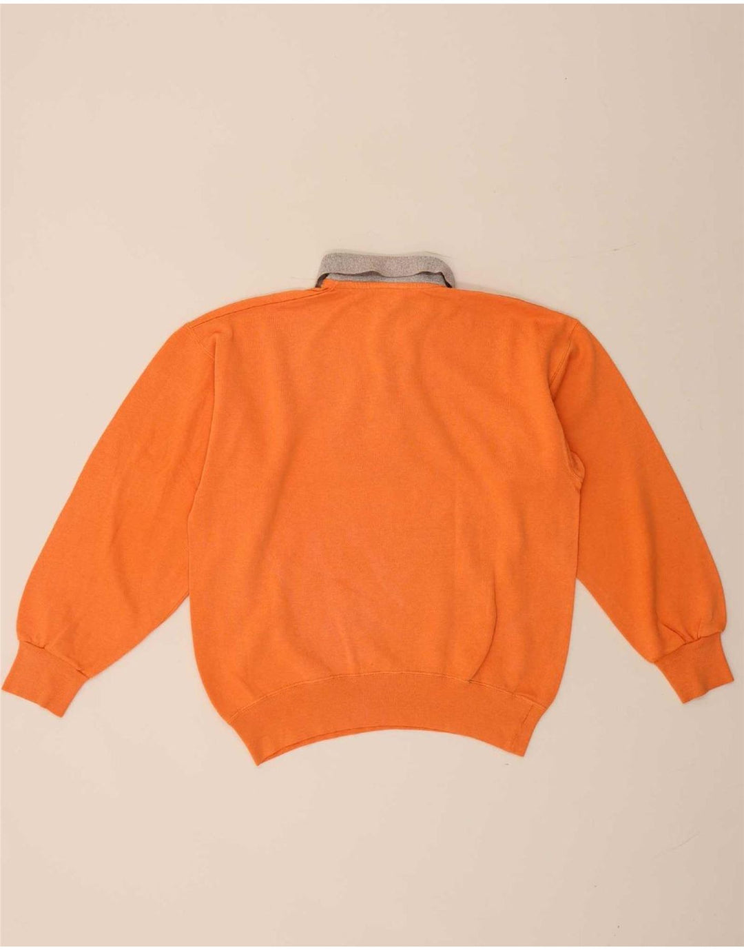 Champion Polo Neck Sudadera Jumper Naranja Mediano