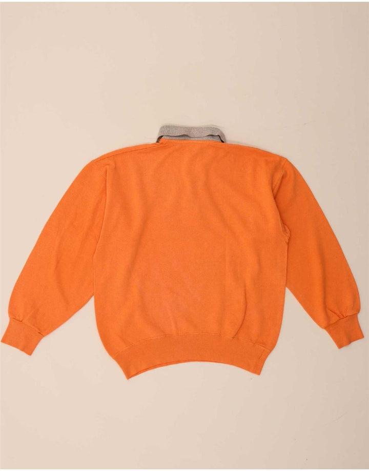 Champion Polo Neck Sudadera Jumper Naranja Mediano