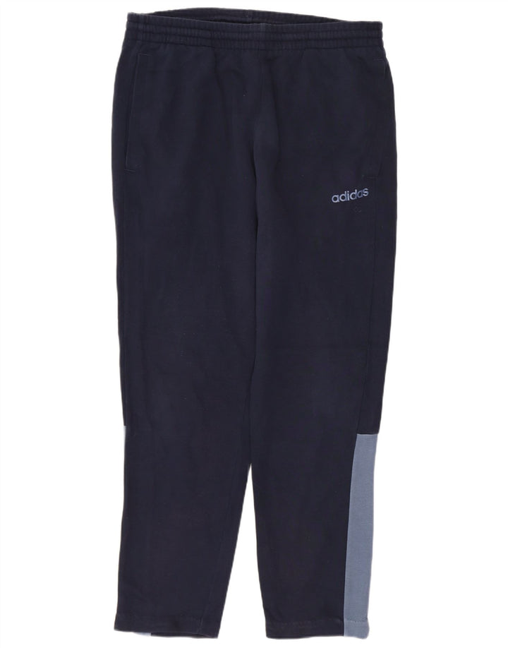 Pantalones de chándal ADIDAS para hombre, color azul marino mediano, color block