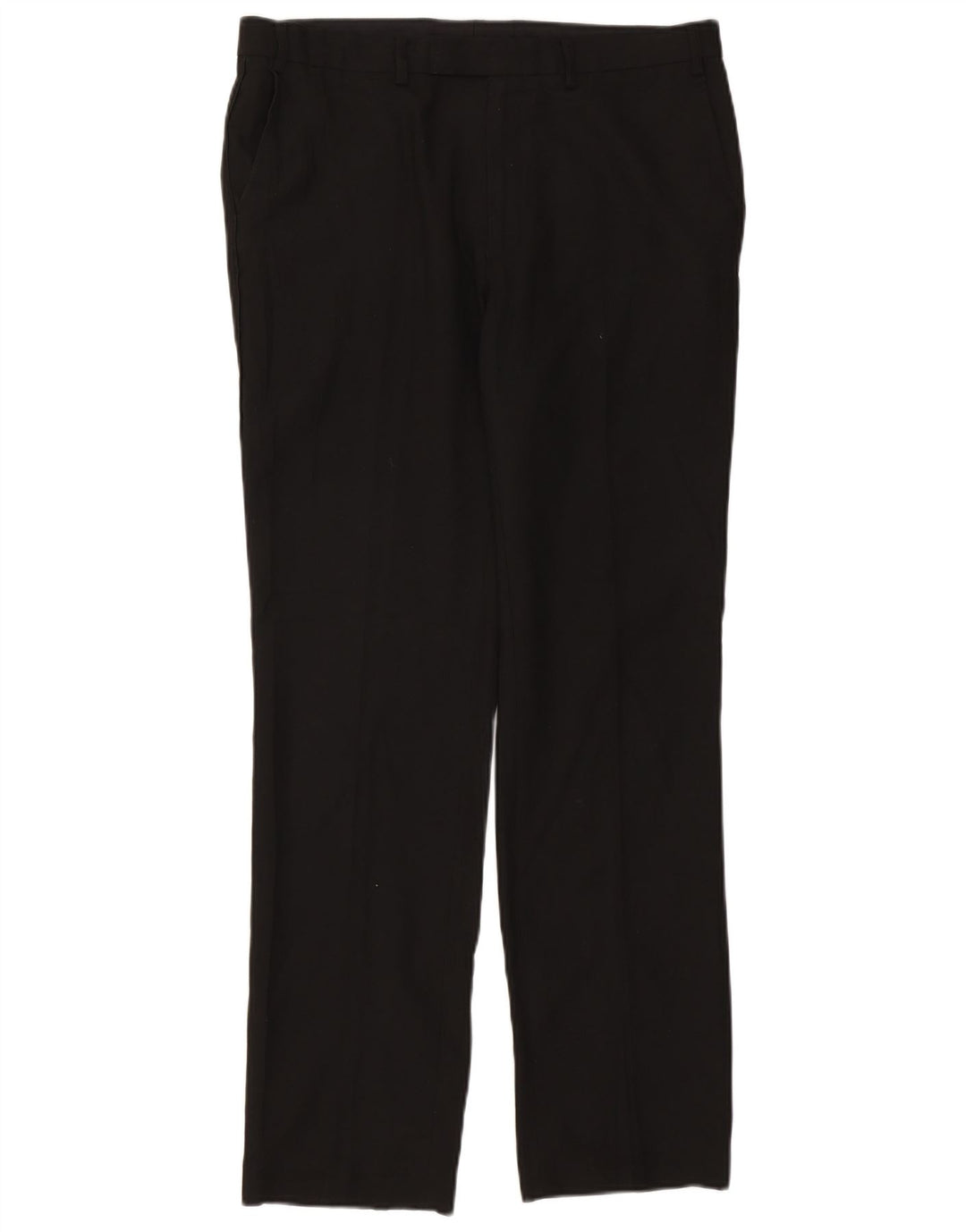 Marks & Spencer Pantalón de traje ajustado para hombre W34 L32 Negro