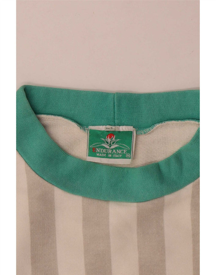 Endurance Top gráfico para mujer de manga larga UK 40 XL Rayas multicolores