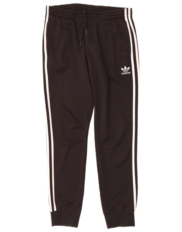 Adidas Hombre Pantalones De Chándal Joggers Medium Negro Poliéster
