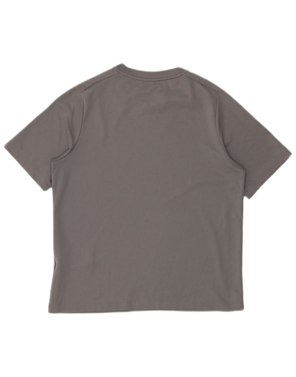 NIKE Camiseta Dri Fit Graphic para niño 13-14 años XL Gris Poliéster