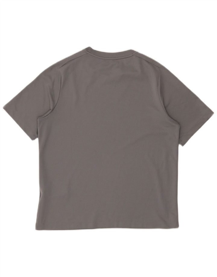 NIKE Camiseta Dri Fit Graphic para niño 13-14 años XL Gris Poliéster