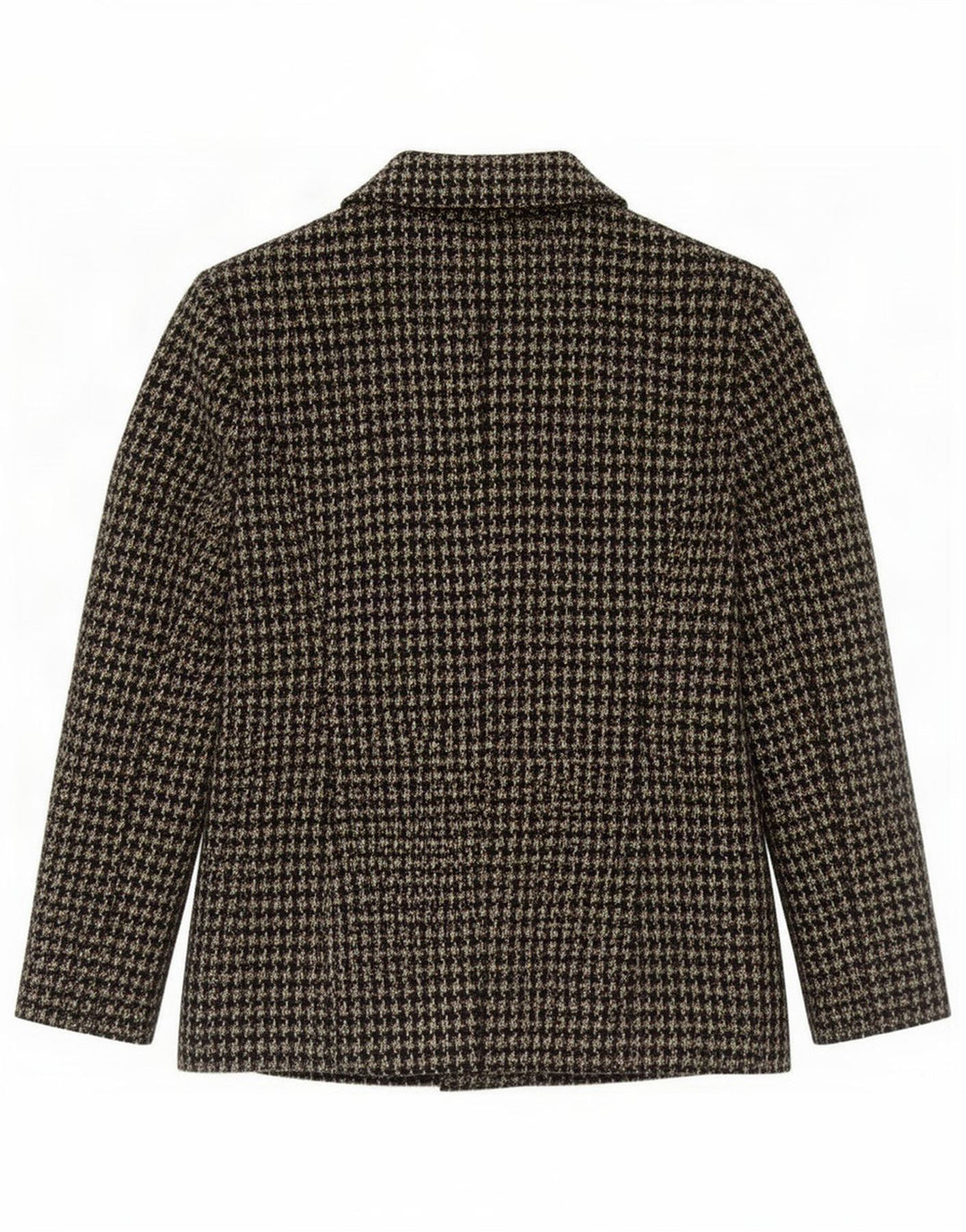 Kew Chaqueta Blazer de Manga 3/4 con 6 Botones para Mujer UK 44 Pata de Gallo Verde Medio